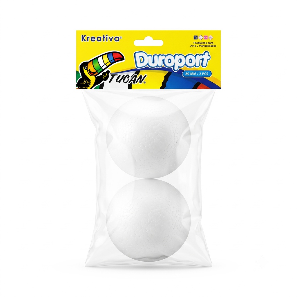 Duroport Bola 80 Mm 2 Unidades
