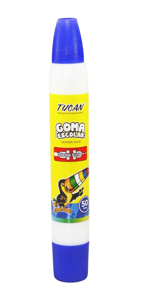 Goma Escolar Doble Punta 50 Gramos