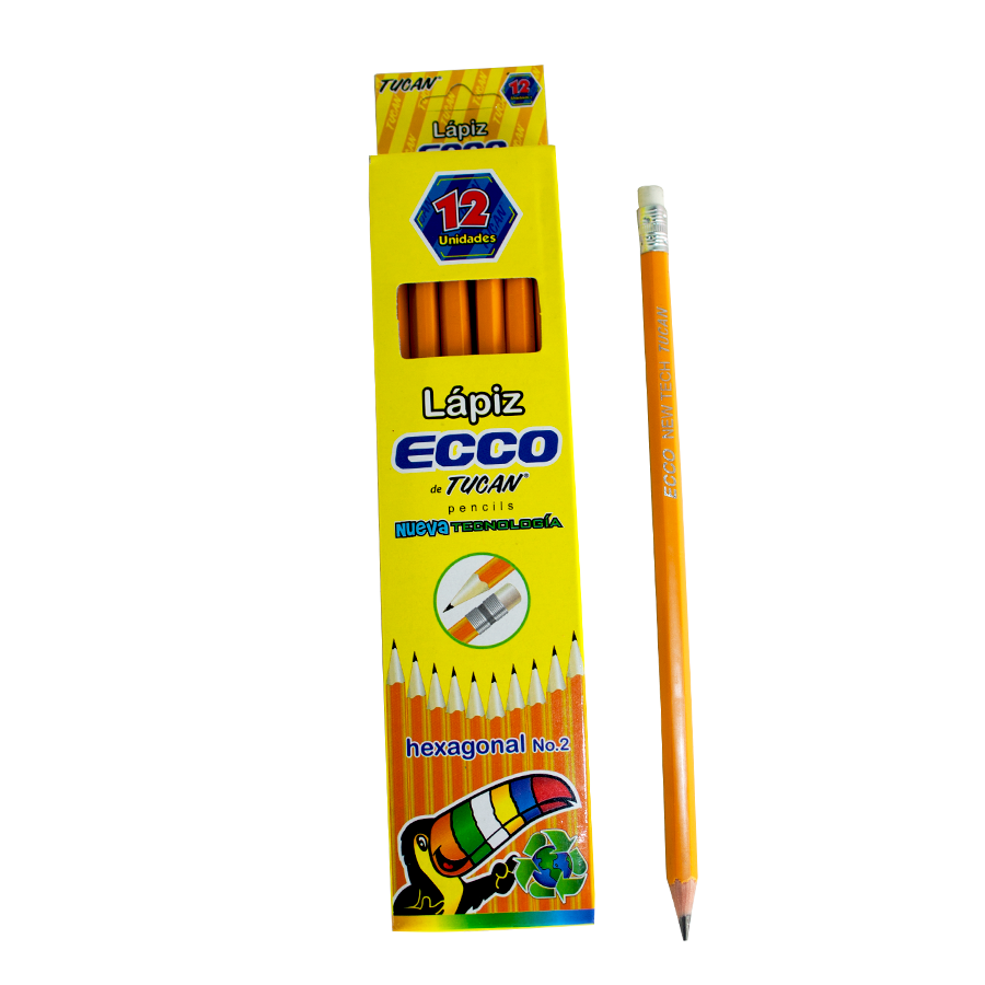 Lapiz Tucan Ecco Docena