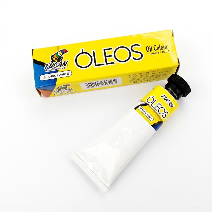 Oleo Tucan Tubo 50 ml Blanco Unidad