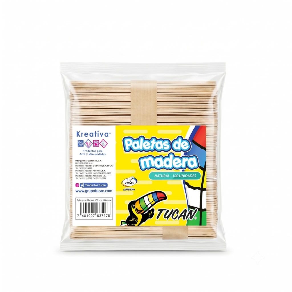 Paleta De Madera Estandar 100 Pcs Natura