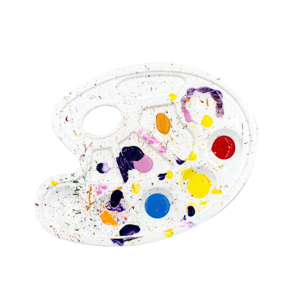Paleta Para Mezclar Colores