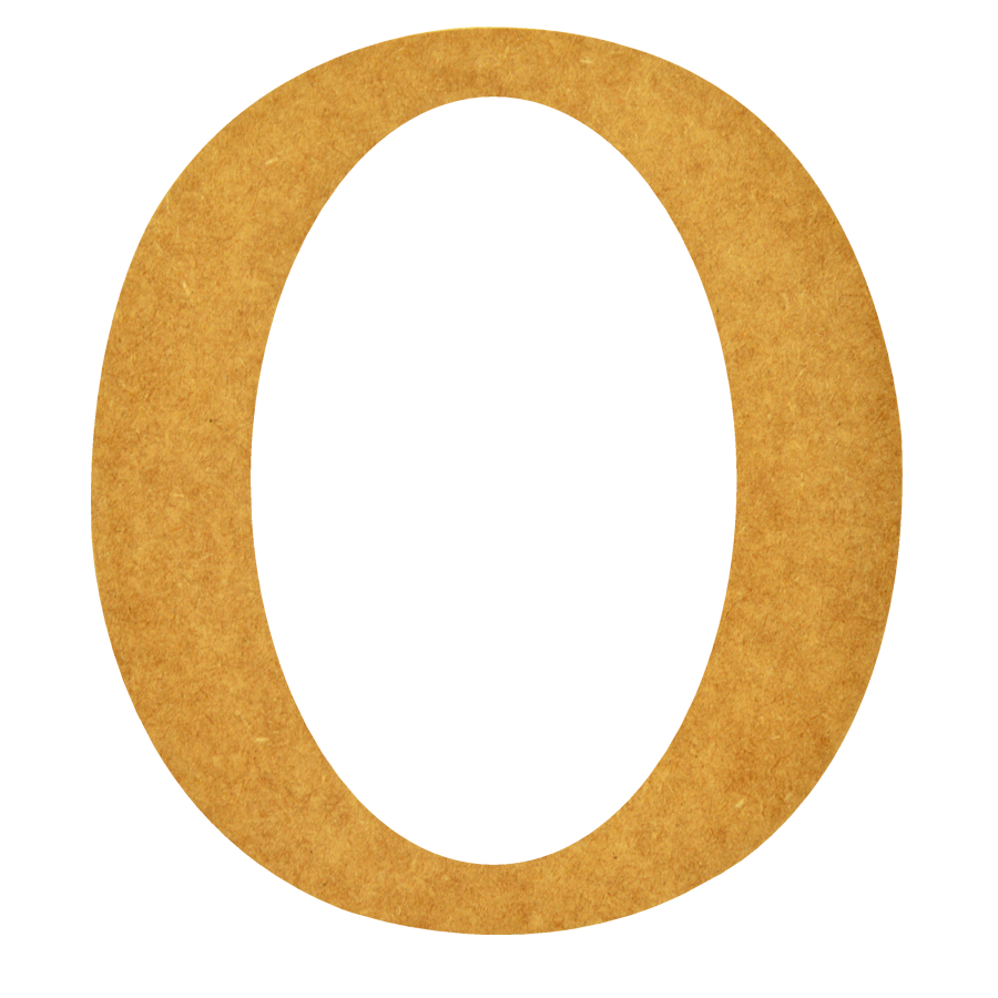 Numero De Madera 20 Cm.