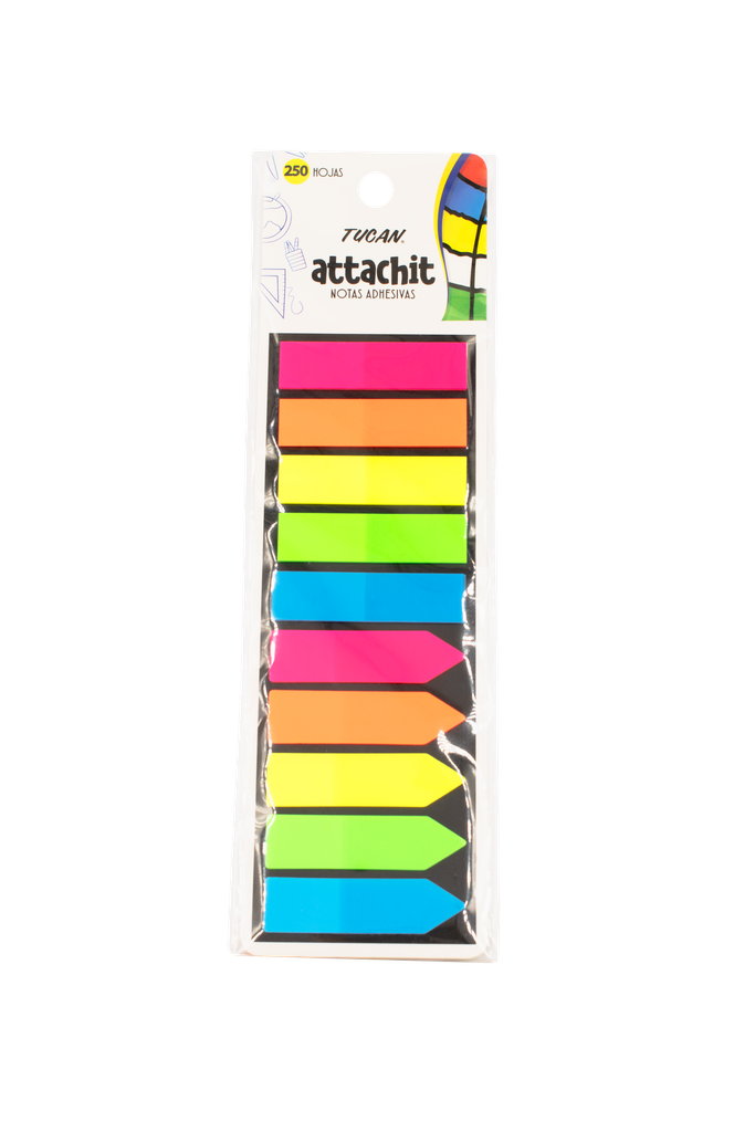 Banderita Pet Tucan Neón 5 Col. 250H
