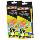 Crayon De Madera Doble Punta 24 Colores