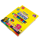 Crayon De Madera Ecco Corto 12 Colores