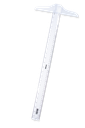 Regla Plastica T 60 Cm