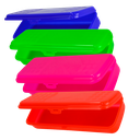Estuche Plastico Lapices Peq 1Pz Neon